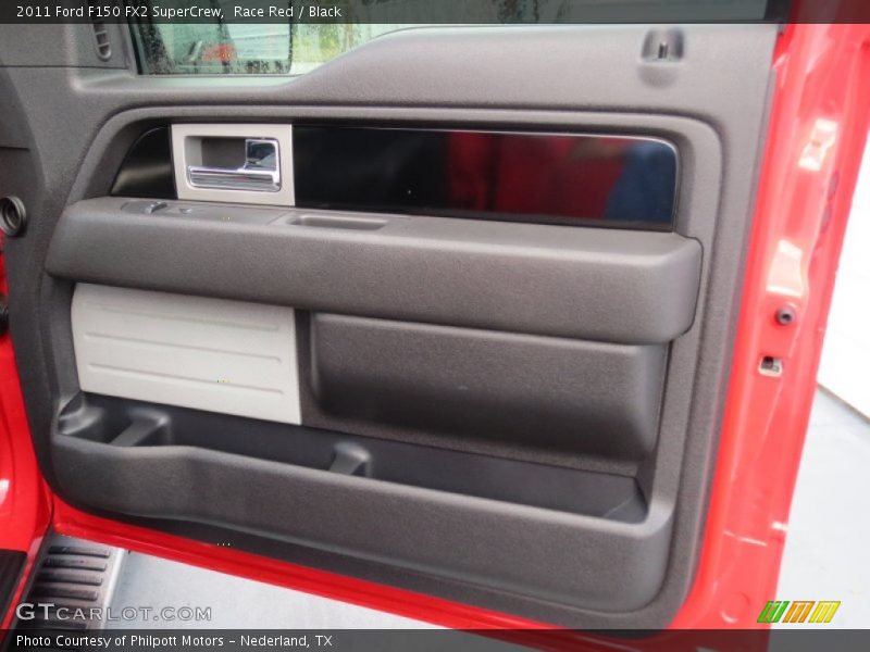 Race Red / Black 2011 Ford F150 FX2 SuperCrew
