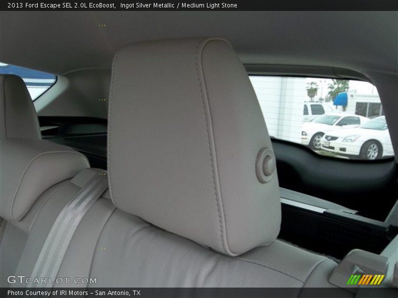 Ingot Silver Metallic / Medium Light Stone 2013 Ford Escape SEL 2.0L EcoBoost