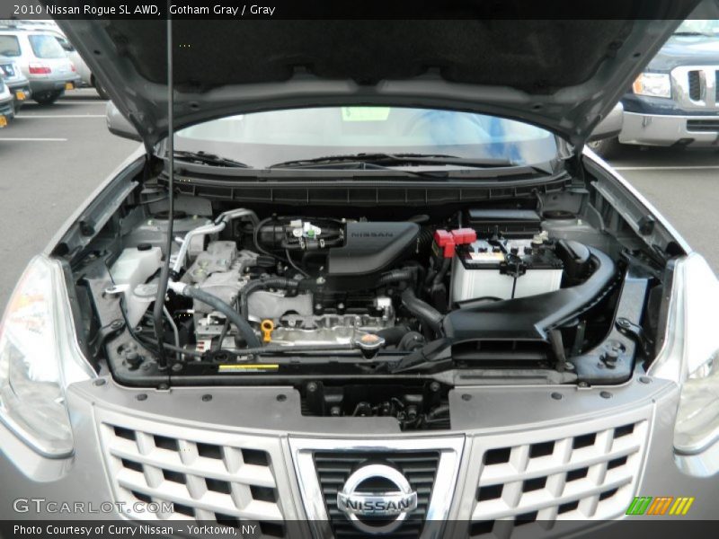 Gotham Gray / Gray 2010 Nissan Rogue SL AWD