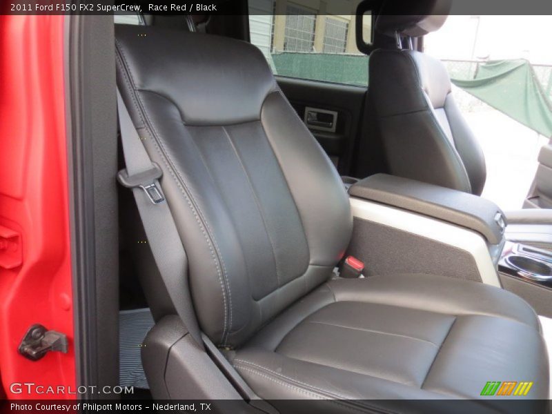 Race Red / Black 2011 Ford F150 FX2 SuperCrew