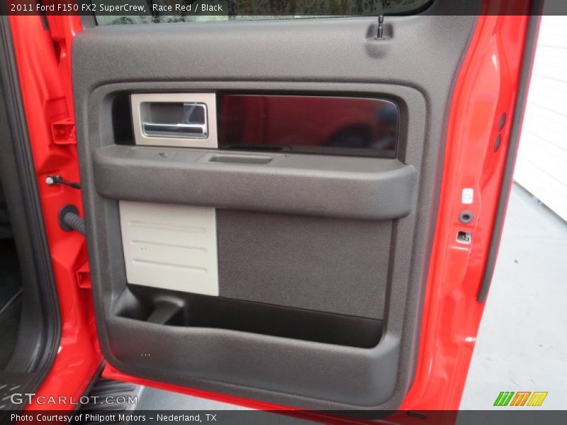 Race Red / Black 2011 Ford F150 FX2 SuperCrew