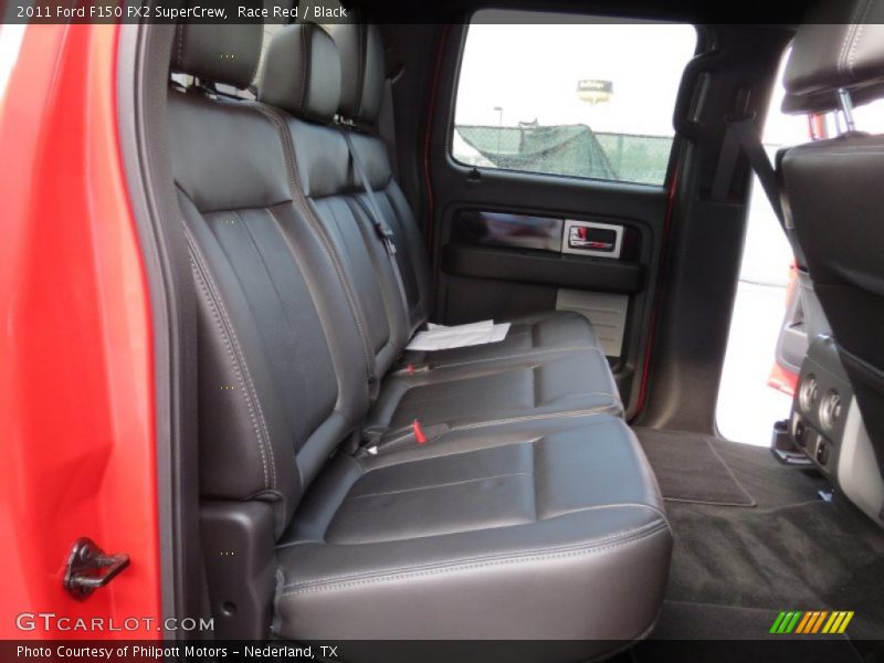 Race Red / Black 2011 Ford F150 FX2 SuperCrew
