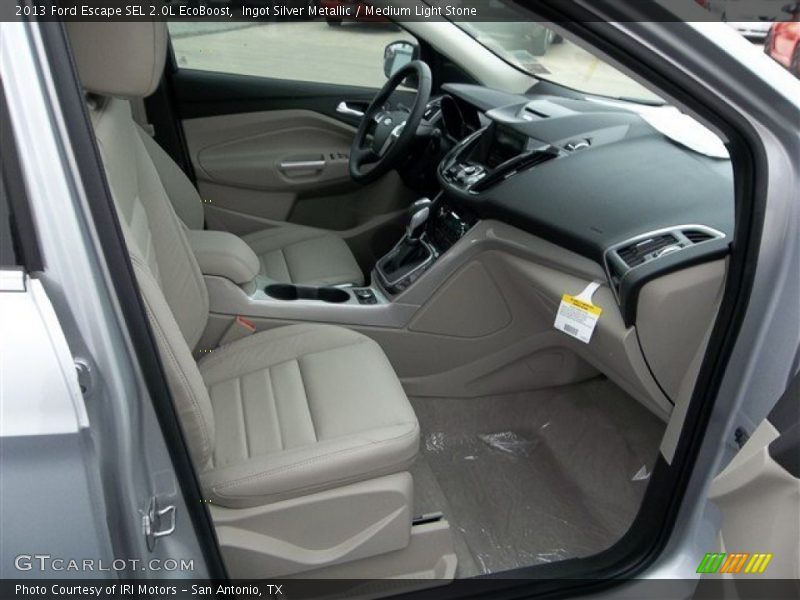 Ingot Silver Metallic / Medium Light Stone 2013 Ford Escape SEL 2.0L EcoBoost