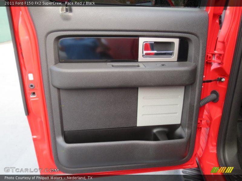 Race Red / Black 2011 Ford F150 FX2 SuperCrew