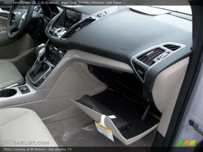 Ingot Silver Metallic / Medium Light Stone 2013 Ford Escape SEL 2.0L EcoBoost