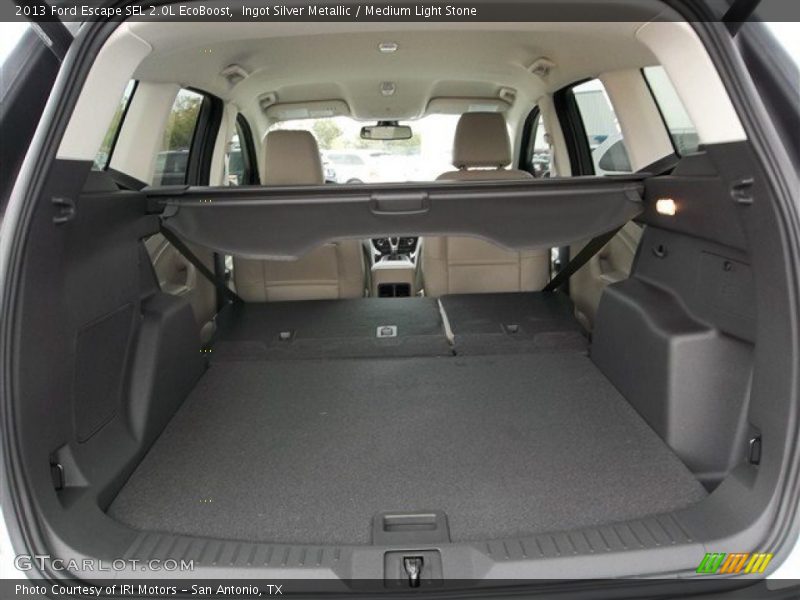 Ingot Silver Metallic / Medium Light Stone 2013 Ford Escape SEL 2.0L EcoBoost