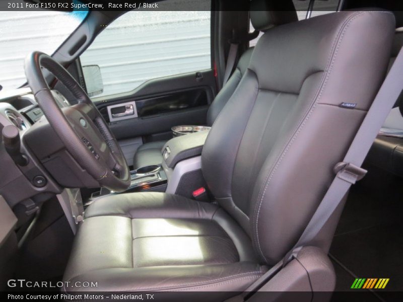Front Seat of 2011 F150 FX2 SuperCrew