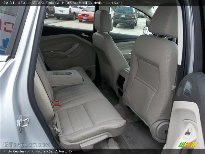 Ingot Silver Metallic / Medium Light Stone 2013 Ford Escape SEL 2.0L EcoBoost
