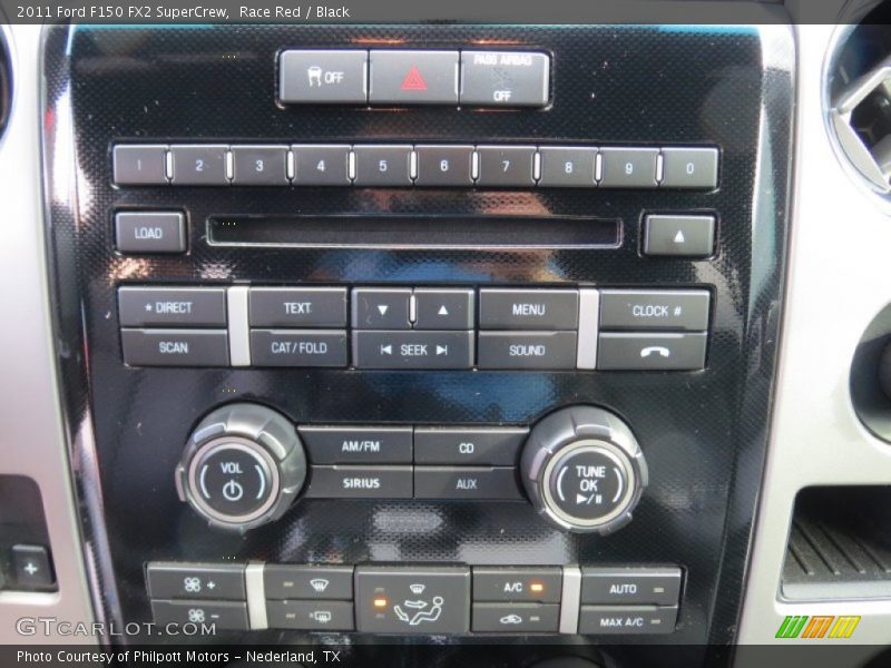Controls of 2011 F150 FX2 SuperCrew