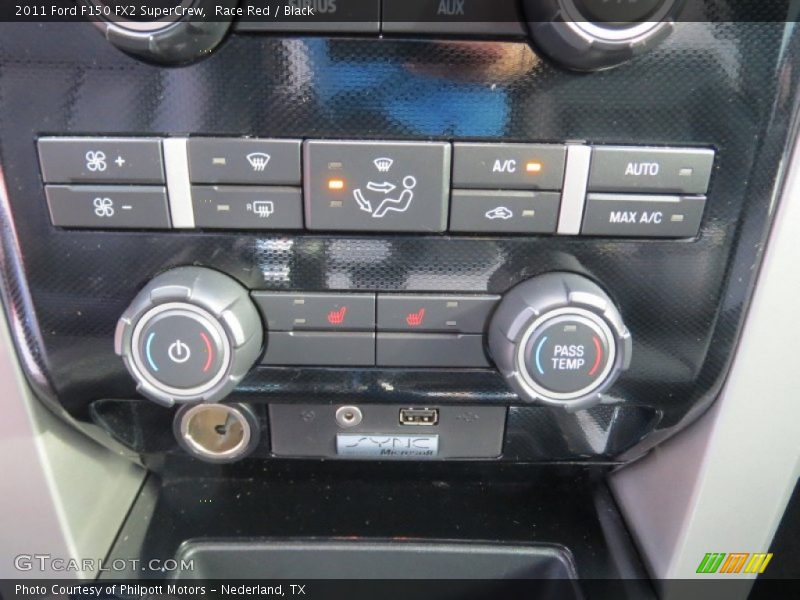 Controls of 2011 F150 FX2 SuperCrew