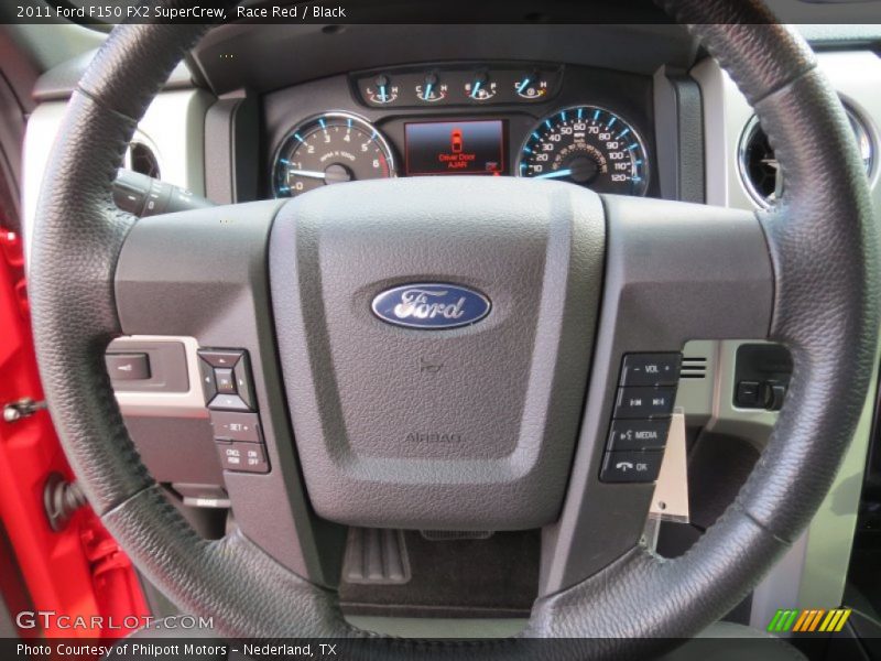 Race Red / Black 2011 Ford F150 FX2 SuperCrew