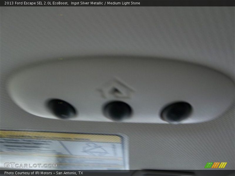 Ingot Silver Metallic / Medium Light Stone 2013 Ford Escape SEL 2.0L EcoBoost