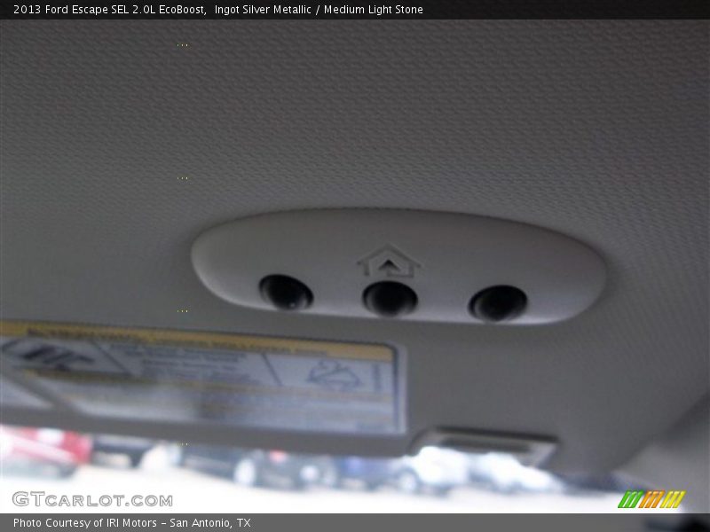 Ingot Silver Metallic / Medium Light Stone 2013 Ford Escape SEL 2.0L EcoBoost