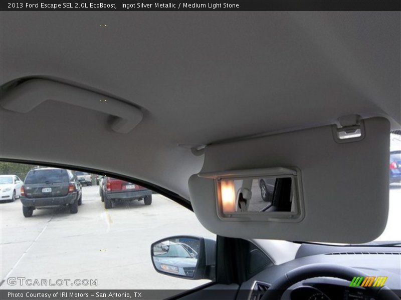 Ingot Silver Metallic / Medium Light Stone 2013 Ford Escape SEL 2.0L EcoBoost