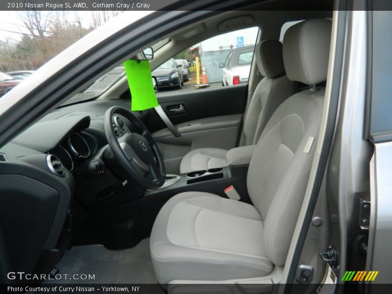 Gotham Gray / Gray 2010 Nissan Rogue SL AWD
