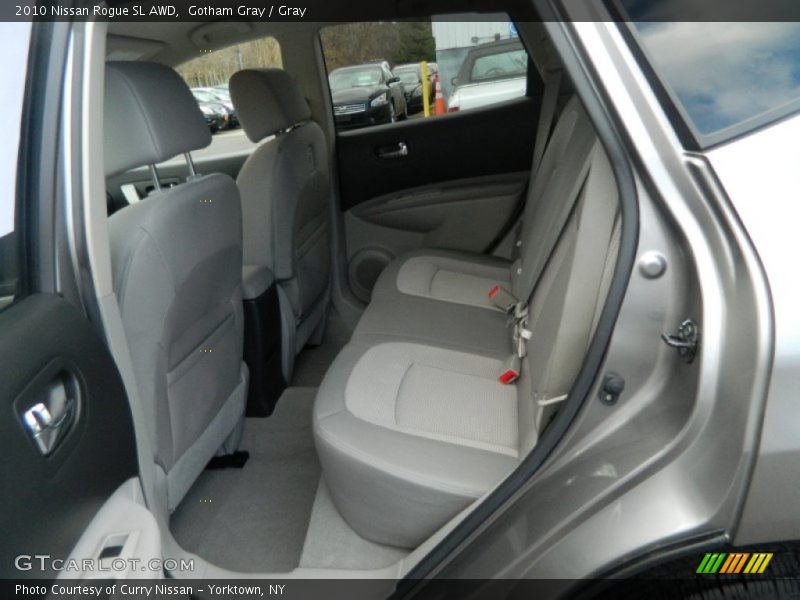 Gotham Gray / Gray 2010 Nissan Rogue SL AWD