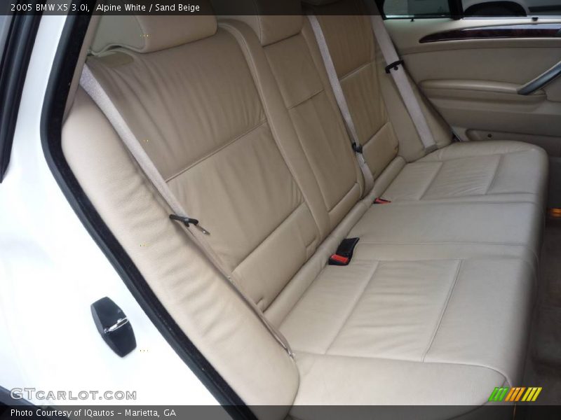 Alpine White / Sand Beige 2005 BMW X5 3.0i