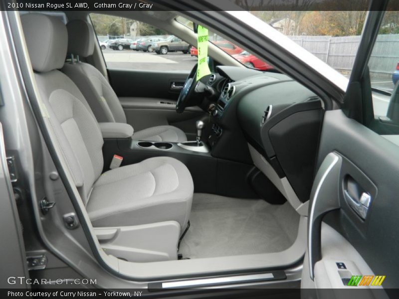 Gotham Gray / Gray 2010 Nissan Rogue SL AWD