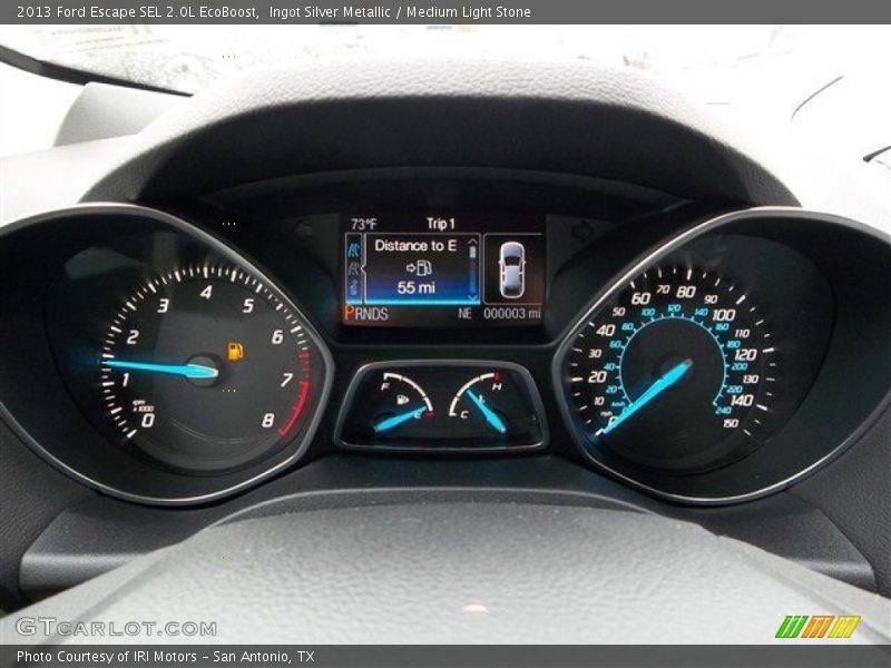 Ingot Silver Metallic / Medium Light Stone 2013 Ford Escape SEL 2.0L EcoBoost
