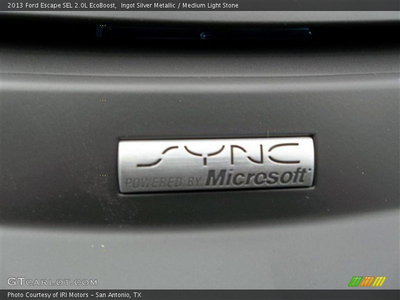 Ingot Silver Metallic / Medium Light Stone 2013 Ford Escape SEL 2.0L EcoBoost