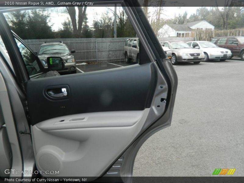 Gotham Gray / Gray 2010 Nissan Rogue SL AWD