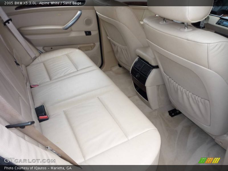 Alpine White / Sand Beige 2005 BMW X5 3.0i