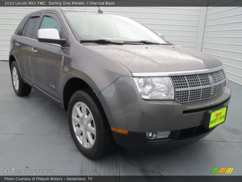 Sterling Grey Metallic / Charcoal Black 2010 Lincoln MKX FWD