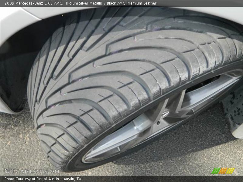 Iridium Silver Metallic / Black AMG Premium Leather 2009 Mercedes-Benz C 63 AMG