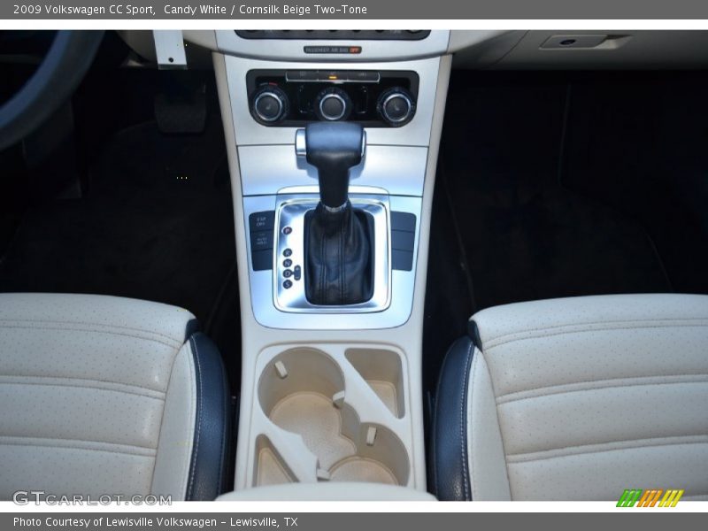 Candy White / Cornsilk Beige Two-Tone 2009 Volkswagen CC Sport