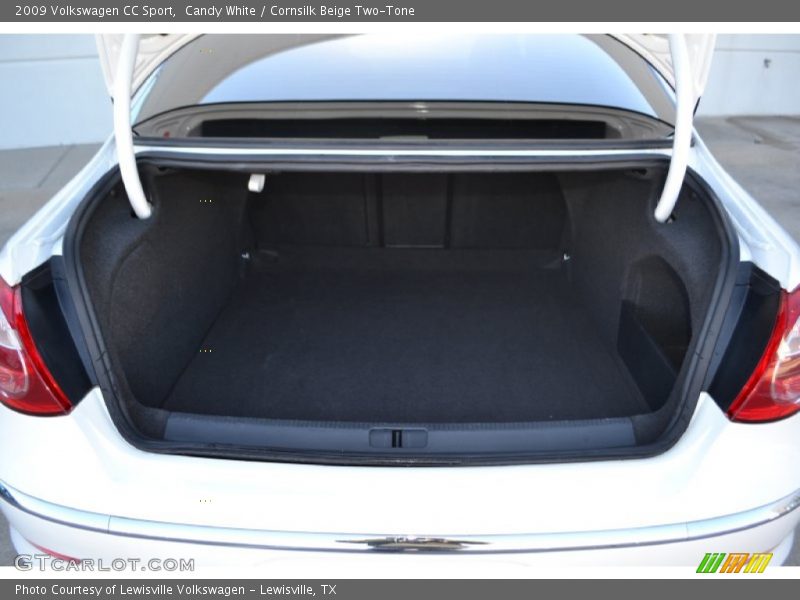 Candy White / Cornsilk Beige Two-Tone 2009 Volkswagen CC Sport