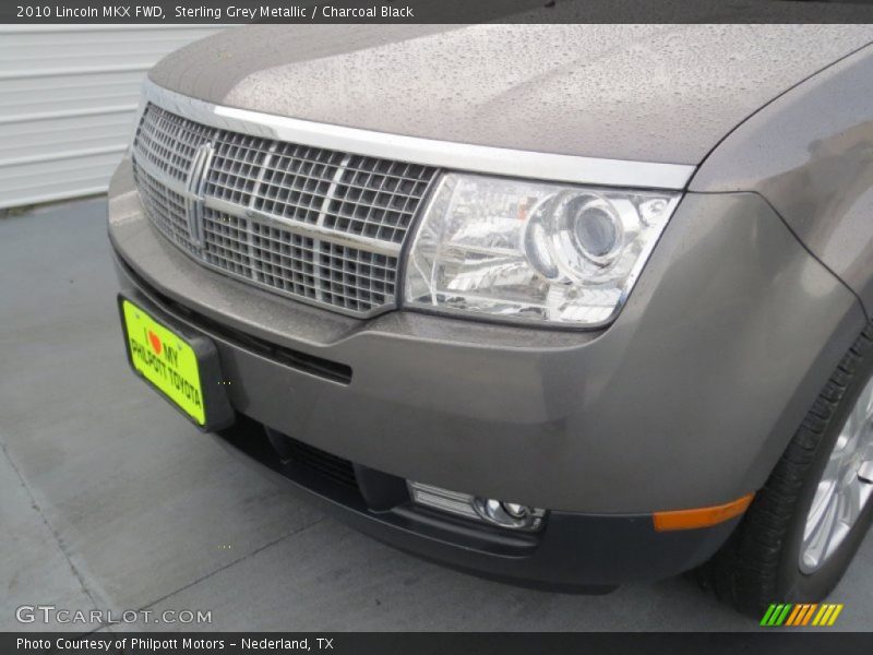 Sterling Grey Metallic / Charcoal Black 2010 Lincoln MKX FWD