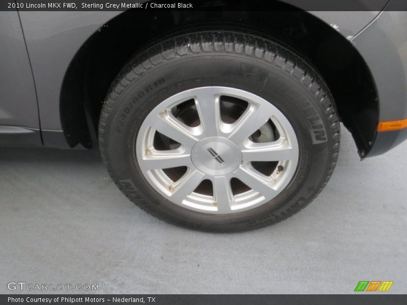 Sterling Grey Metallic / Charcoal Black 2010 Lincoln MKX FWD