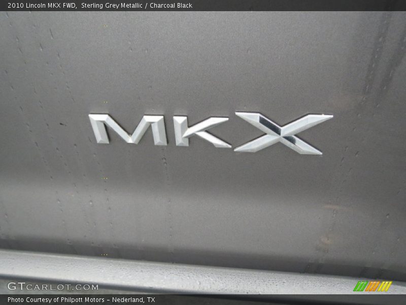 Sterling Grey Metallic / Charcoal Black 2010 Lincoln MKX FWD