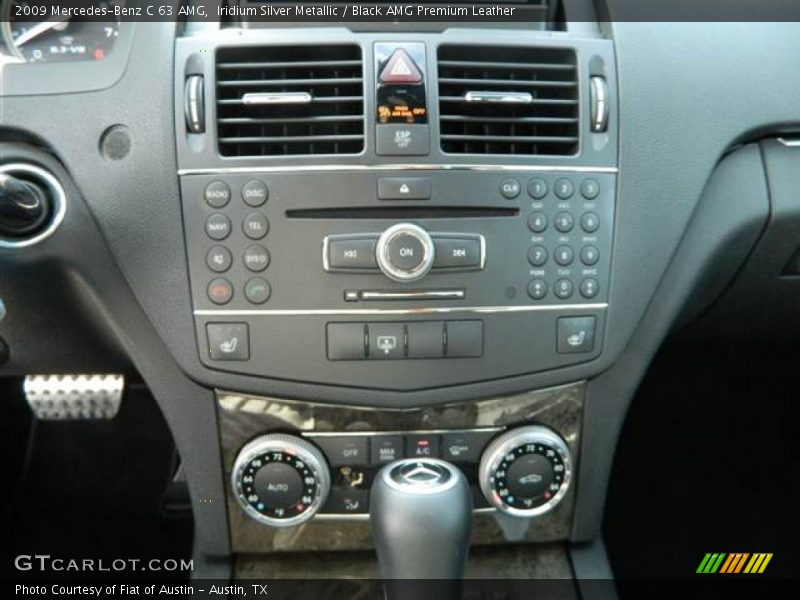 Controls of 2009 C 63 AMG