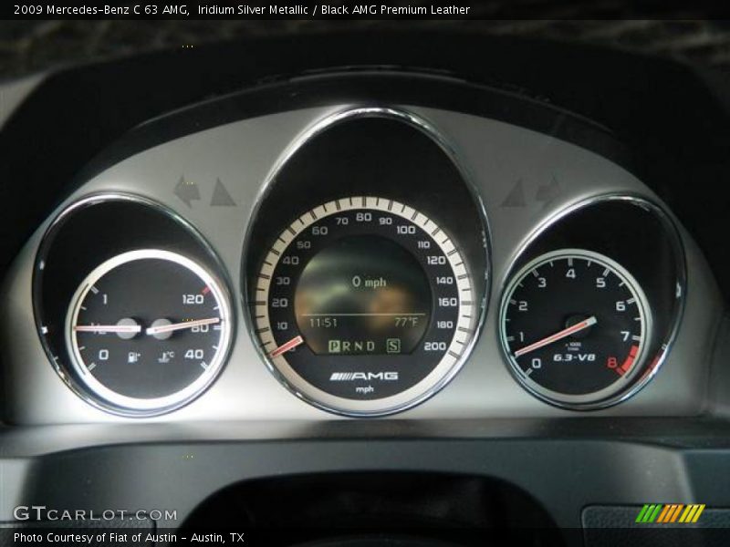  2009 C 63 AMG 63 AMG Gauges