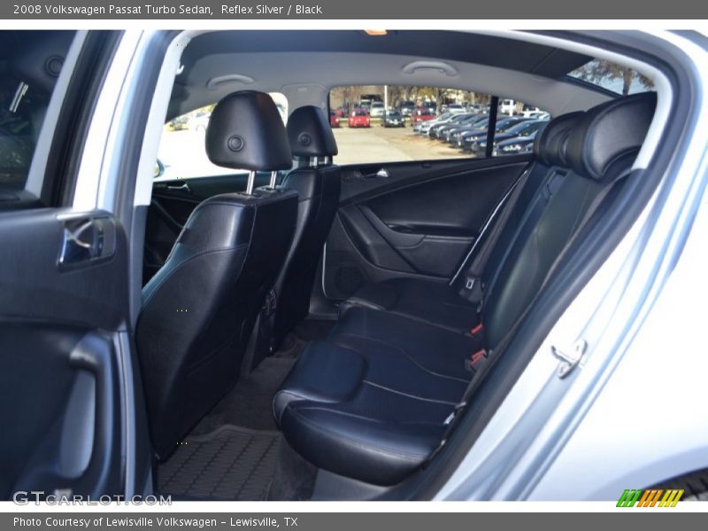 Reflex Silver / Black 2008 Volkswagen Passat Turbo Sedan