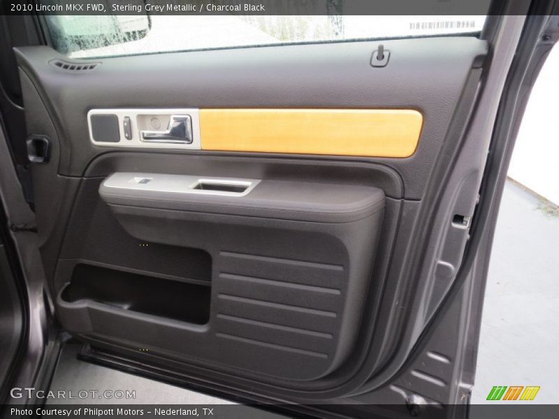 Sterling Grey Metallic / Charcoal Black 2010 Lincoln MKX FWD
