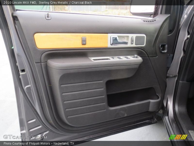 Sterling Grey Metallic / Charcoal Black 2010 Lincoln MKX FWD
