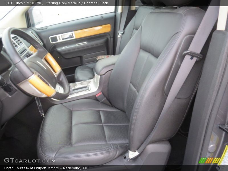 Sterling Grey Metallic / Charcoal Black 2010 Lincoln MKX FWD