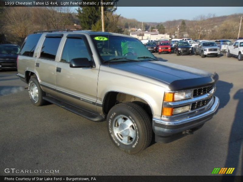 Light Pewter Metallic / Neutral 1999 Chevrolet Tahoe LS 4x4