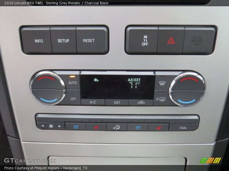 Sterling Grey Metallic / Charcoal Black 2010 Lincoln MKX FWD