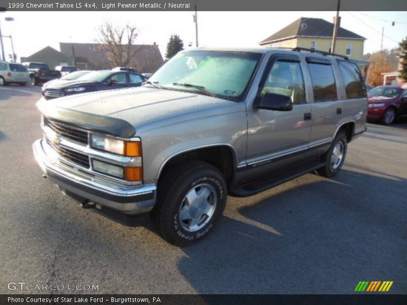 Light Pewter Metallic / Neutral 1999 Chevrolet Tahoe LS 4x4