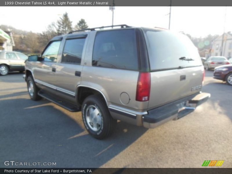 Light Pewter Metallic / Neutral 1999 Chevrolet Tahoe LS 4x4