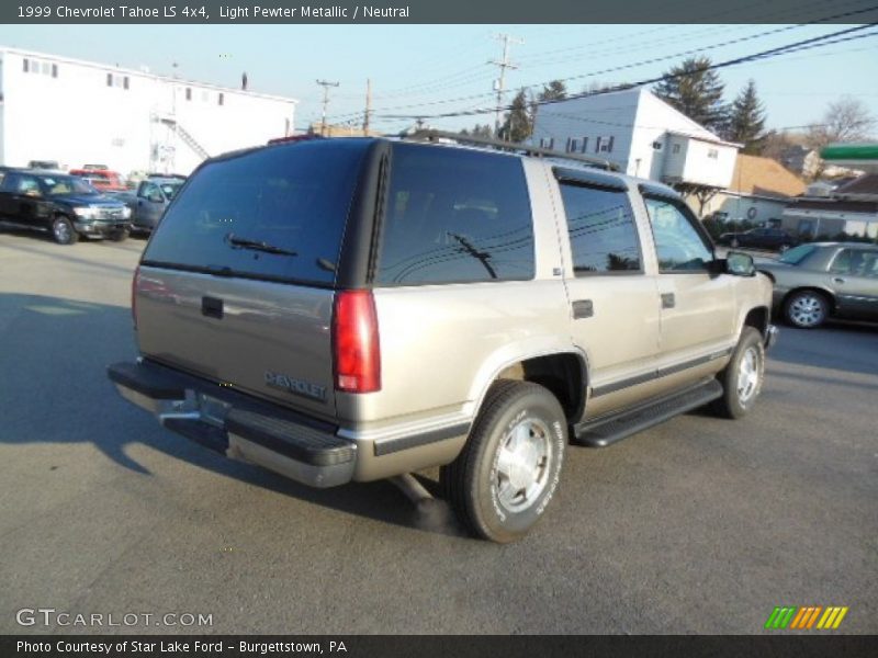 Light Pewter Metallic / Neutral 1999 Chevrolet Tahoe LS 4x4