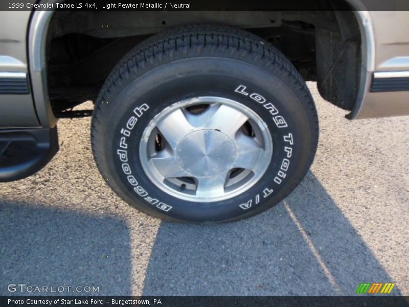 Light Pewter Metallic / Neutral 1999 Chevrolet Tahoe LS 4x4
