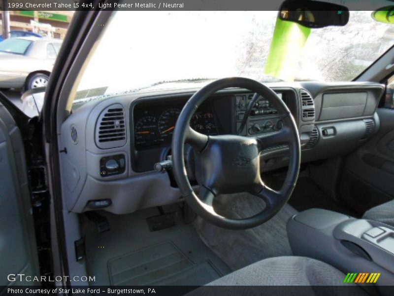 Light Pewter Metallic / Neutral 1999 Chevrolet Tahoe LS 4x4
