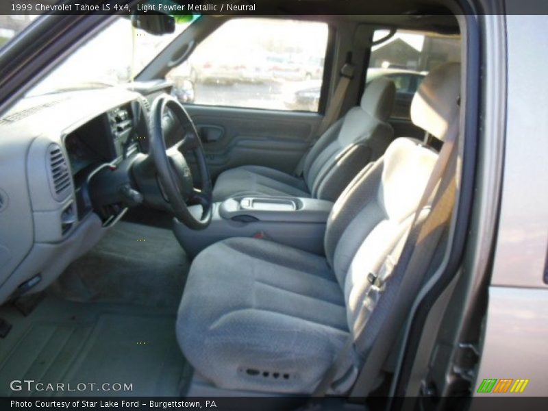 Light Pewter Metallic / Neutral 1999 Chevrolet Tahoe LS 4x4