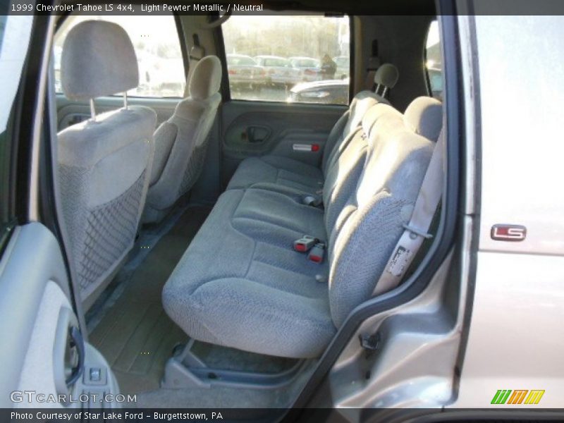 Light Pewter Metallic / Neutral 1999 Chevrolet Tahoe LS 4x4