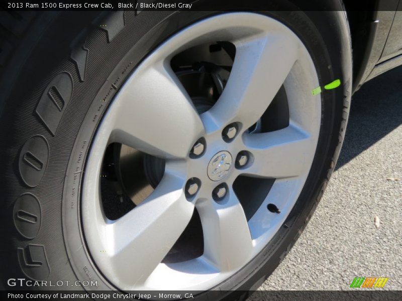 Black / Black/Diesel Gray 2013 Ram 1500 Express Crew Cab
