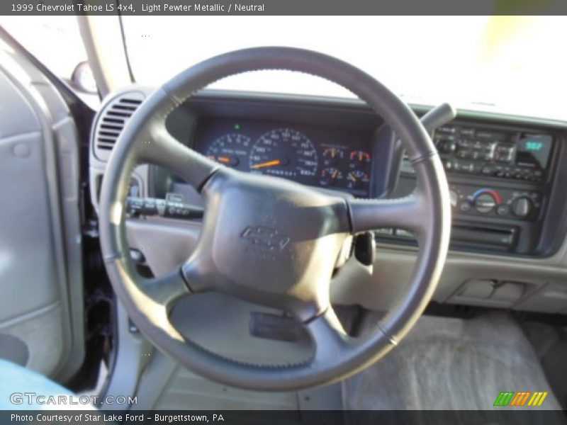 Light Pewter Metallic / Neutral 1999 Chevrolet Tahoe LS 4x4